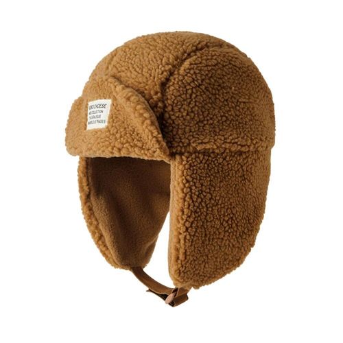 Chapeaux De Bombardier En Laine D'agneau Pour Hommes Et Femmes,Bonnet De Protection Des Oreilles,Casquettes Volantes Épaisses,Élastique,Chaud,Russe,Vert,Hiver,2023
