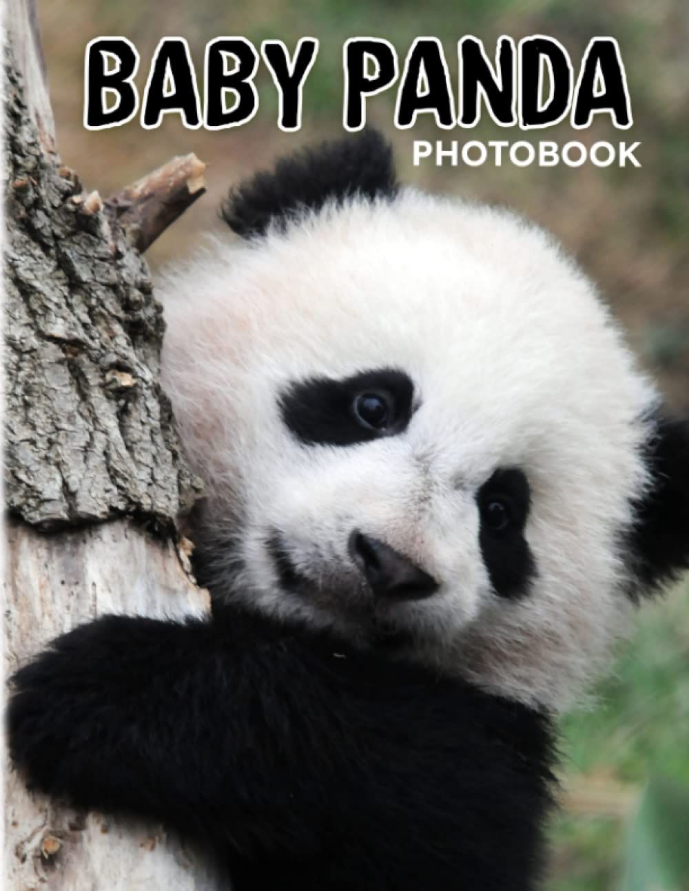 Baby Panda Photobook: Photo Album Mammal Eat Bamboo To Decoration | With 40 High-Quality Images For Children, Teens, Adults | To Stress Relief | Birthday Gifts | Any Occasion