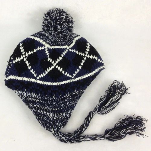 Chapeaux D'hiver En Laine À Carreaux Pour Femmes,Oreillettes Russes,Cagoule,Chapeau À Pompon,Bonnets À Doublure Chaude,Bonnet Pour Femme,Bz6901,2023
