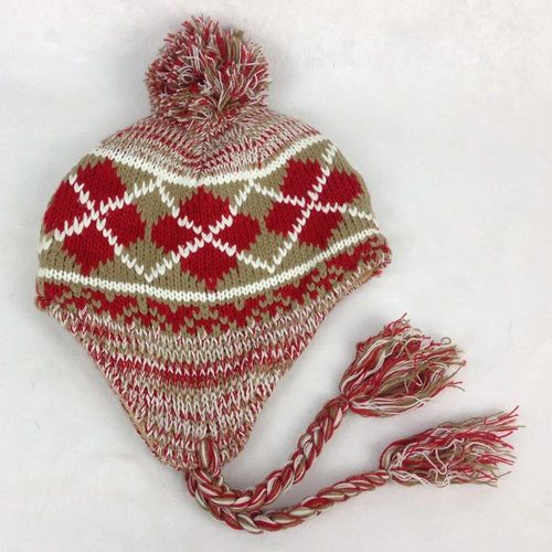 Chapeaux D'hiver En Laine À Carreaux Pour Femmes,Oreillettes Russes,Cagoule,Chapeau À Pompon,Bonnets À Doublure Chaude,Bonnet Pour Femme,Bz6901,2023