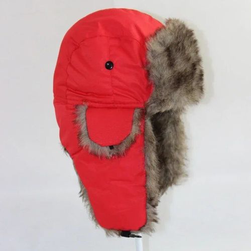 Chapeau De Ski Imperméable Pour Homme,Bonnet De Bombardier Russe,Protège-Oreilles Chauds,Oreillettes D'hiver