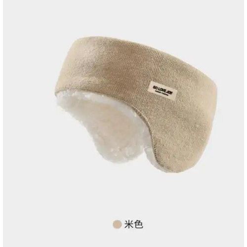 Couvre-Oreilles De Cyclisme Pour Hommes Et Femmes,Cache-Oreilles Rembourrés,Bonnet De Course Pliable,Coupe-Vent Avec Double Chaleur,Automne Et Hiver