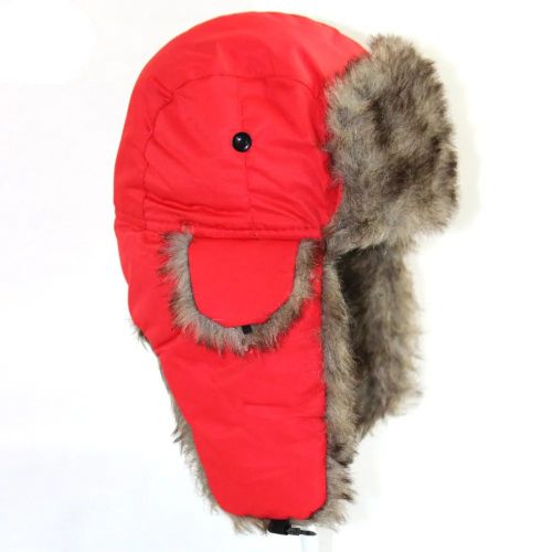 Chapeau De Ski Russe Unisexe,Fausse Fourrure,Oreillettes,Happator Trooper,Hommes Et Femmes,Chaud,Rabats,Hiver,