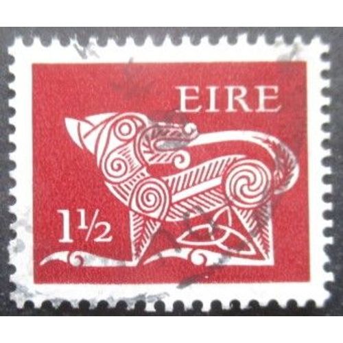 Irlande N°254 Filigrane E Oblitéré