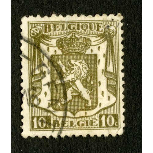 Timbre Oblitéré Belgique, Belgie, 10 C