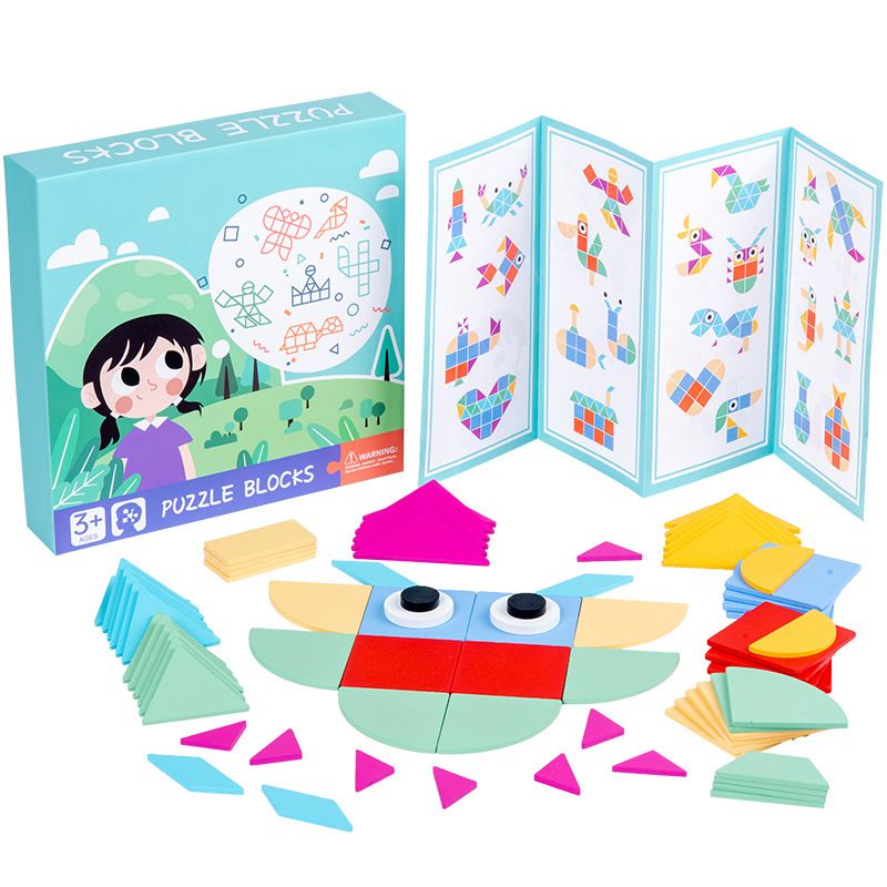 Puzzle En Bois Color Pour Enfant, Jouet De Dveloppement d...