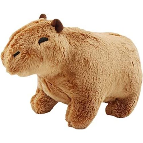 Jouet En Peluche Capybara De Simulation, Poupées De Cochon D'inde Capy Animal Mignon, Peluches Réalistes En Peluche, Cadeau De Décoration De La Maison 30cm