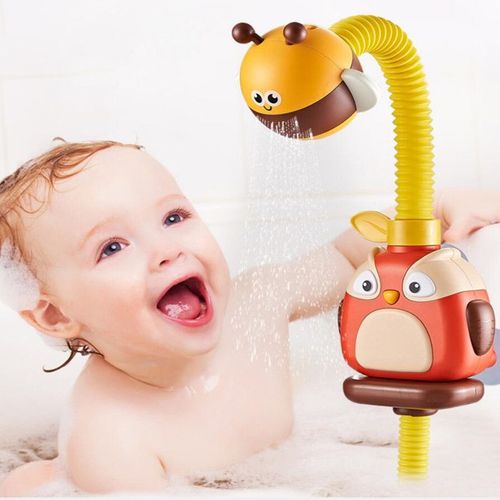 Jeu De Pulvérisation D'eau Électrique Pour Bébé, Jouet De Bain Amusant, Outil De Pulvérisation D'eau Pour Petit Garçon De 3 Ans, Cadeau Pour Enfant