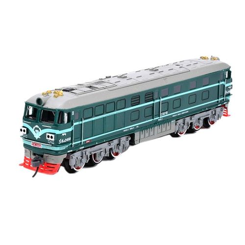 Enfants Simulation 1:87 Alliage À Combustion Interne Locomotive Modèle Jouet Acousto-Optique Train Jouets Pour Enfants Cadeau