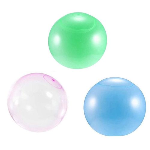 Boule D'eau Remplie D'eau Pour Enfants, Paquet De 3, Bulle Géante Gonflable De 120cm, Jeu De Fête En Plein Air, Grands Cadeaux