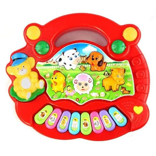 Jouet Éducatif Pour Bébé De 1 An, Piano De Ferme, Instrument De Musique Pour Enfants Et Garçons