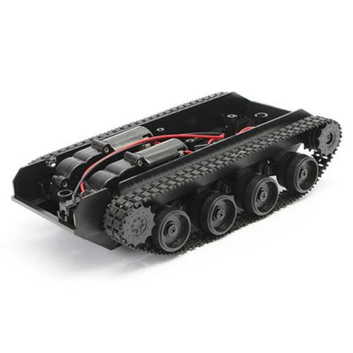 Robot Réservoir Intelligent Rc, Kit De Châssis De Voiture, Chenille En Caoutchouc Pour Moteur Arduino 130, Jouets Pour Enfants