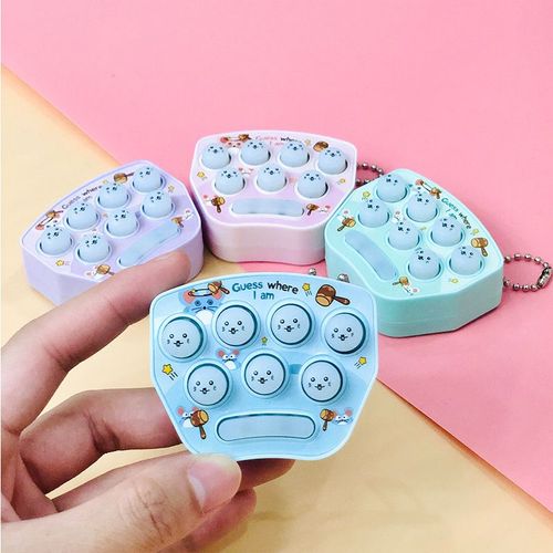 Mini Jouet Hamster À Main Pour Enfants, Machine De Jeu De Mémoire, D'entraînement À La Vitesse De La Paume, Puzzle Interactif Créatif, Nouveau Cadeau