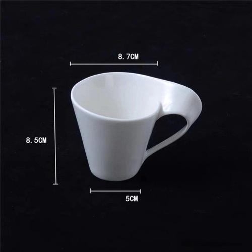Tasse en céramique de style européen, café, lait, thé, petit
