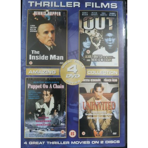 The Inside Man - Out - Puppet On Chain -  Uninvited - Vo - Dvd