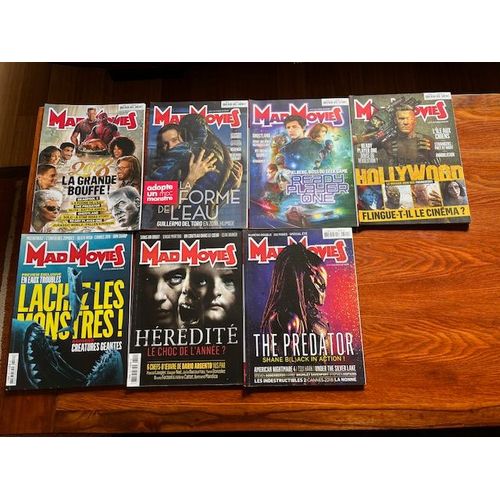 Lot De Revues Année 2018 Mad Movies