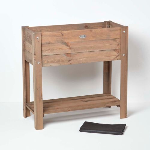 Jardinière Sur Pied En Bois Certifiés Fsc