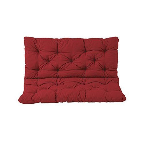 Ambientehome Coussin Rembourré Avec Dossier Pour Banc De Jardin Ou De Terrasse Env. 100 X 98 X 8 Cm Rouge!!