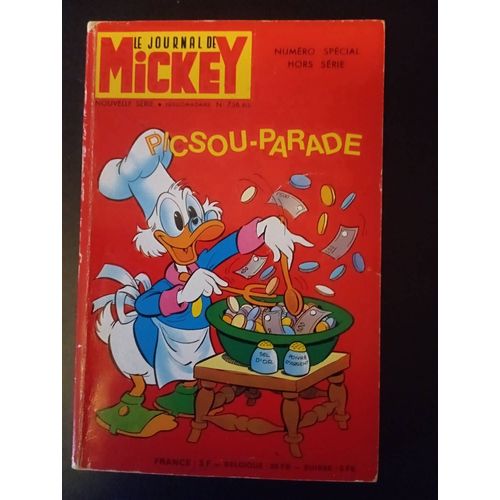 Le Journal De Mickey: Mickey Parade N°756 Bis Picsou Parade