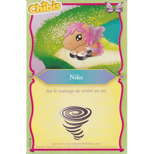 Carte Bella Sara - Nike - 29/55 - Édition Magiques Chibis -