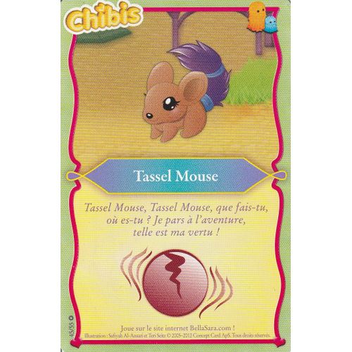 Carte Bella Sara - Tassel Mousse 45/55 - Édition Magique Chibis -