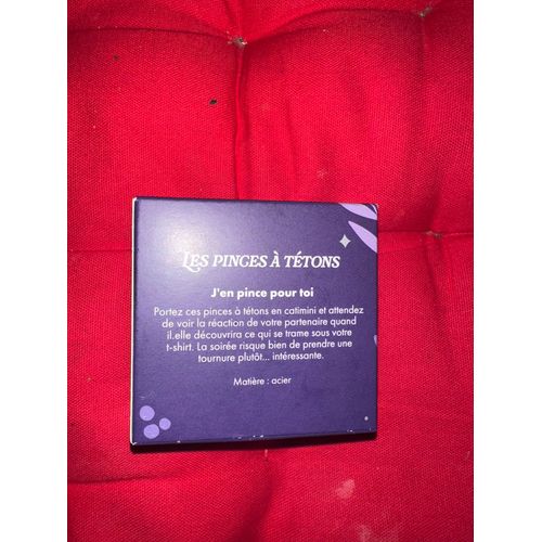 Pinces À Tétons Sextoys