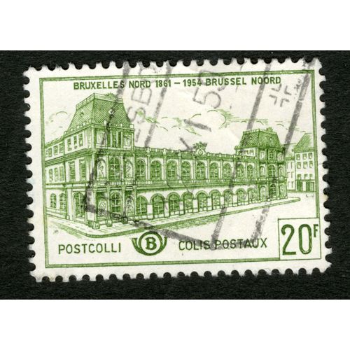 Timbre Oblitéré Belgique, Bruxelles Nord 1861 - 1954 Brussel Noord, Postcolli, Colis Postaux , 20 F