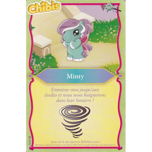 Carte Bella Sara - Minty - 24/55 - Édition Magiques Chibis -