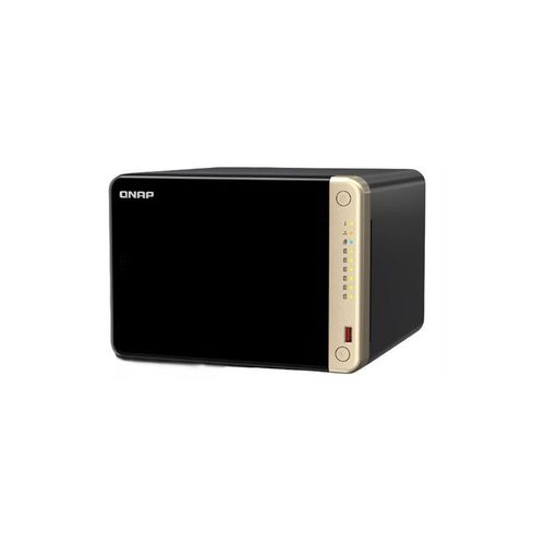 QNAP TS-664 - Serveur NAS - 6 Baies - SATA 6Gb/s - RAID 0, 1, 5, 6, 10, 50, JBOD - RAM 8 Go - 2.5 Gigabit Ethernet - iSCSI support