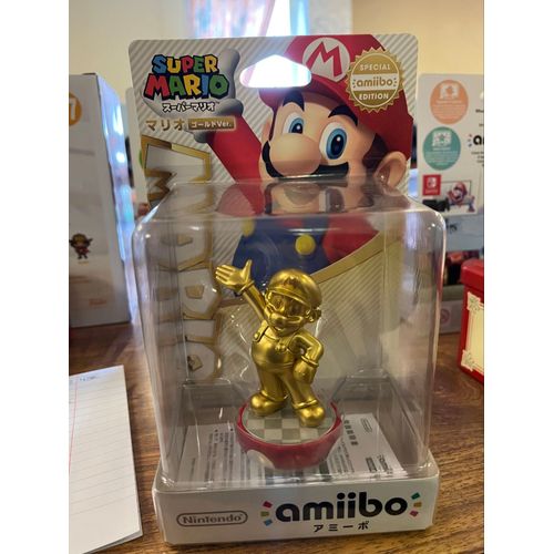 Amiibo Mario Gold Japonais
