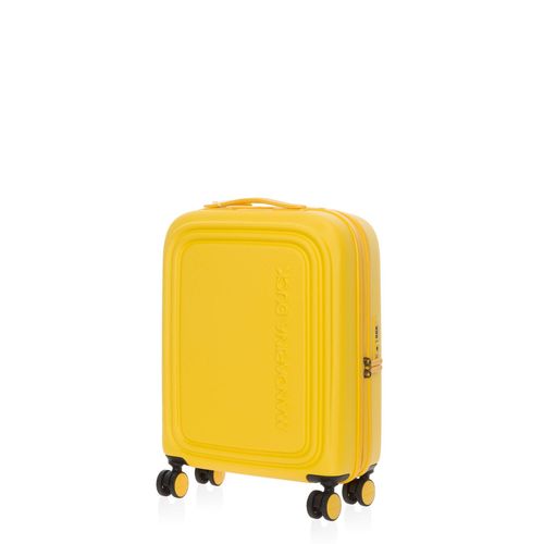 Mandarina Duck Trolley Cabin Exp avec logo jaune P10SZV24-05J