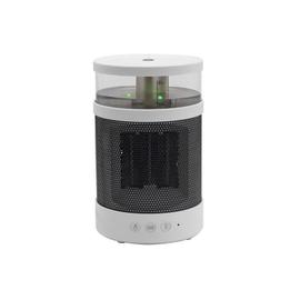 Mini humidificateur à ultrasons USB, humidificateur à brume de  refroidissement, humidificateur d'air pour bureau, petit purificateur d'air avec  lumière LED 7 couleurs (blanc) 
