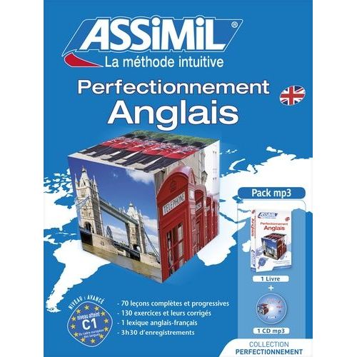 Pack Perfectionnement Anglais - 1 Livre Plus 1 Cd Audio Mp3 (1 Cd Audio Mp3)
