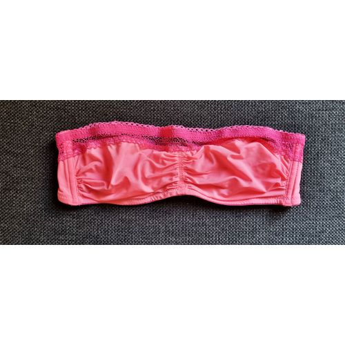 Soutien-Gorge Bandeau "Le Bar À Culottes" Taille 90 A Rose État Neuf