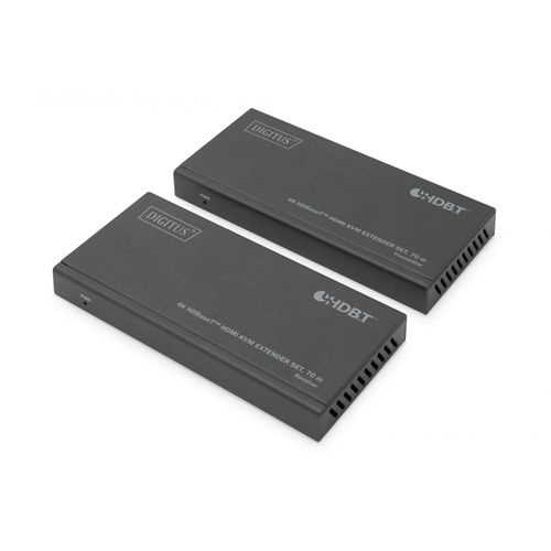 Digitus Kit D'extension Kvm Hdmi 4k Hdbaset¿, 70 M