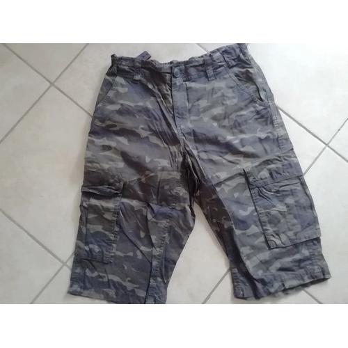 Bermuda Camouflage Homme Taille M.