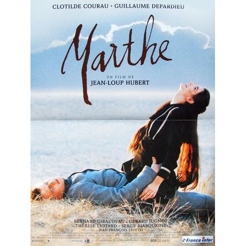 Marthe - Véritable Affiche De Cinéma Pliée - Format 40x60 Cm - De Jean-Loup Hubert Avec Clotilde Courau, Guillaume Depardieu, Bernard Giraudeau, Thérèse Liotard - 1997 #