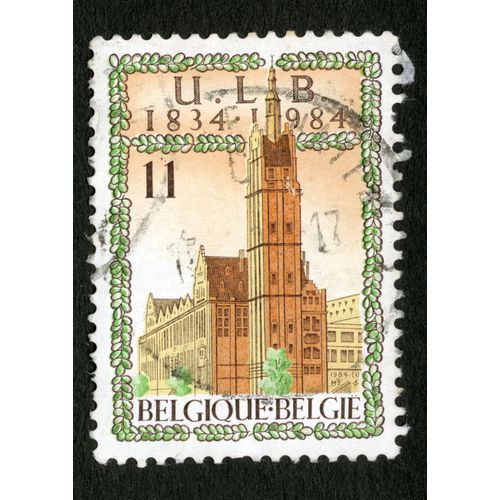 Timbre Oblitéré Belgique , Belgie, U.L.B., 1834-1984, 11