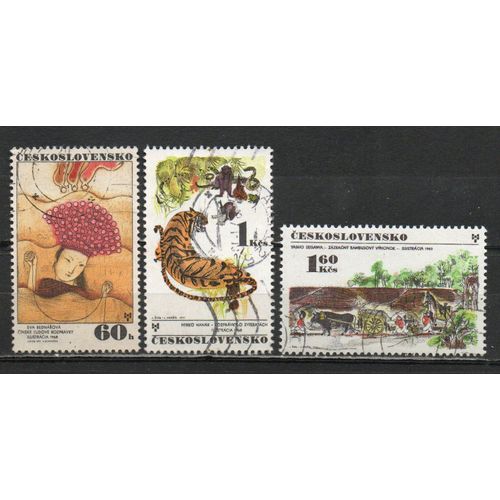 Timbre-Poste De Tchécoslovaquie
