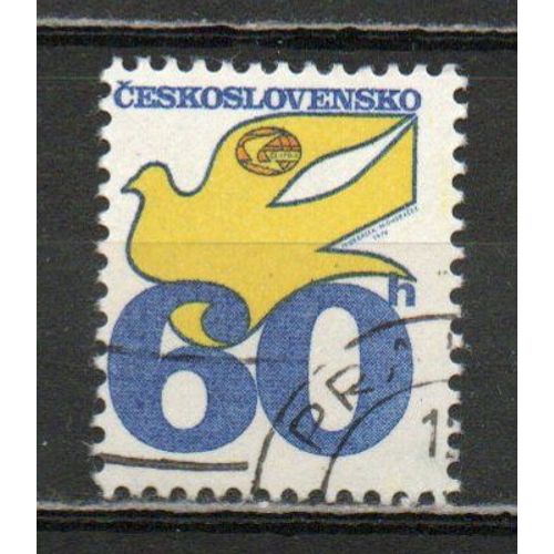 Timbre-Poste De Tchécoslovaquie