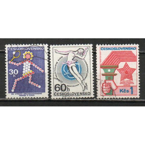 Timbre-Poste De Tchécoslovaquie
