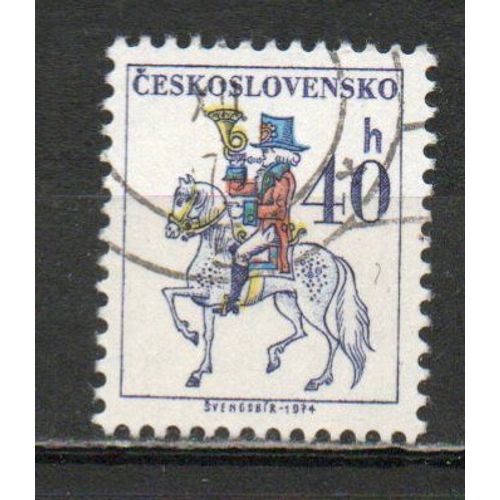Timbre-Poste De Tchécoslovaquie