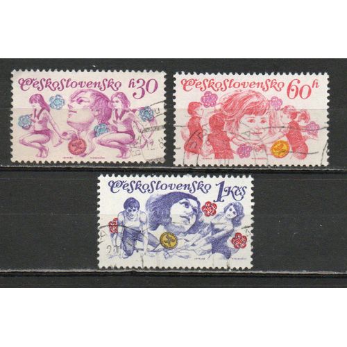Timbre-Poste De Tchécoslovaquie
