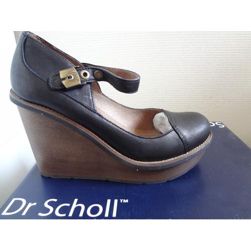 Chaussures Femmes Escarpins Compensés En Cuir Dr Scholl - 39