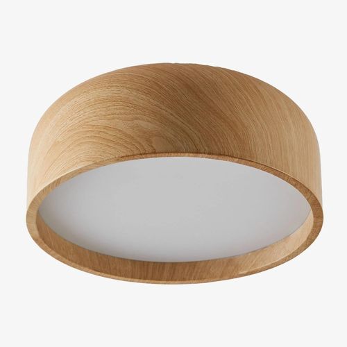 Plafonnier En Fer Glatzer Marron Bois Naturel