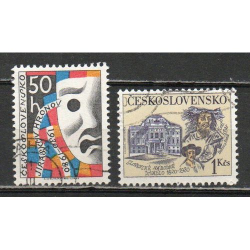 Timbre-Poste De Tchécoslovaquie