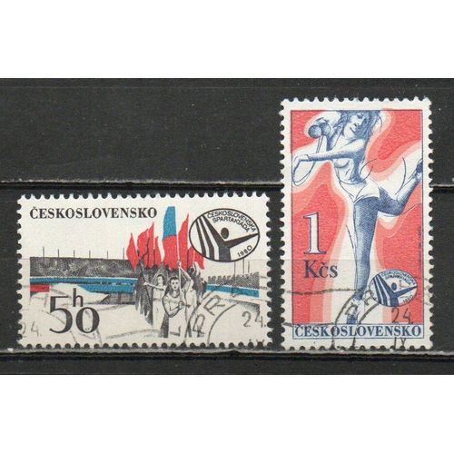 Timbre-Poste De Tchécoslovaquie