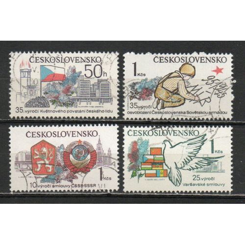Timbre-Poste De Tchécoslovaquie