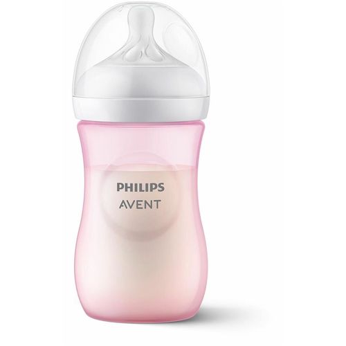 Biberon Verre Natural 3.0 260 Ml Rose - Philips Avent