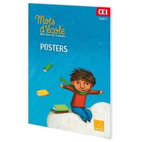 Mots D'école, Mon Livre De Français Ce1 Cycle 2 - Pochette De Posters